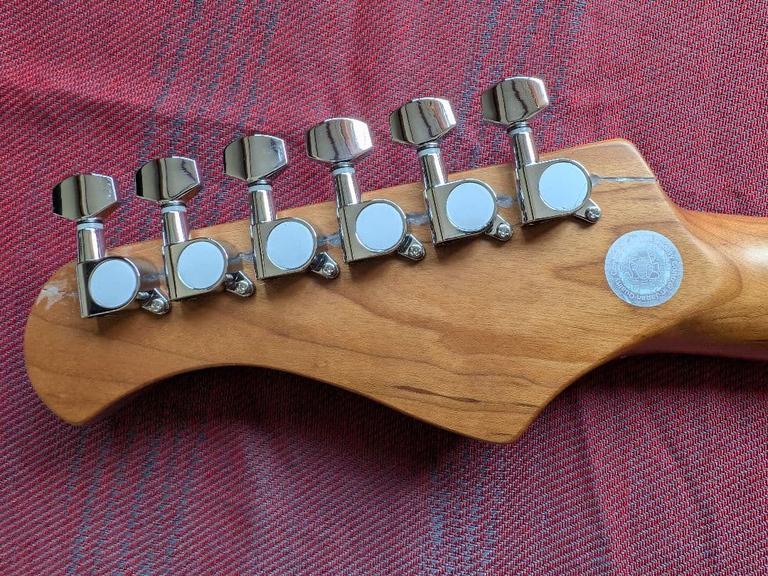 Bacchus ストラトキャスター SSS オリンピックホワイト