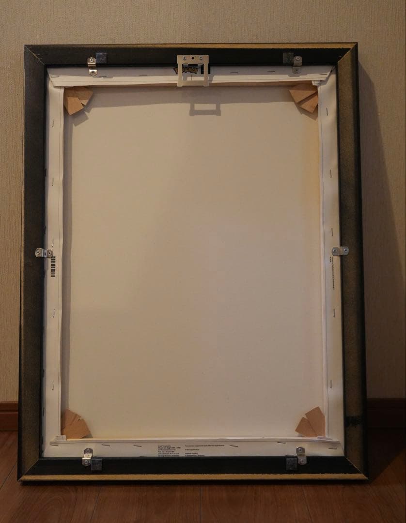 ゴッホ　イーブイ　黒枠　Mサイズ　キャンバス