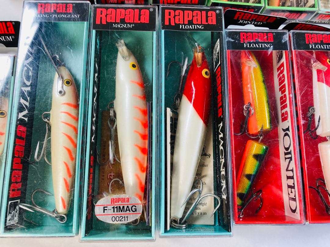 【Rapala】バス釣り引退 ラパラ ルアーセット 18個