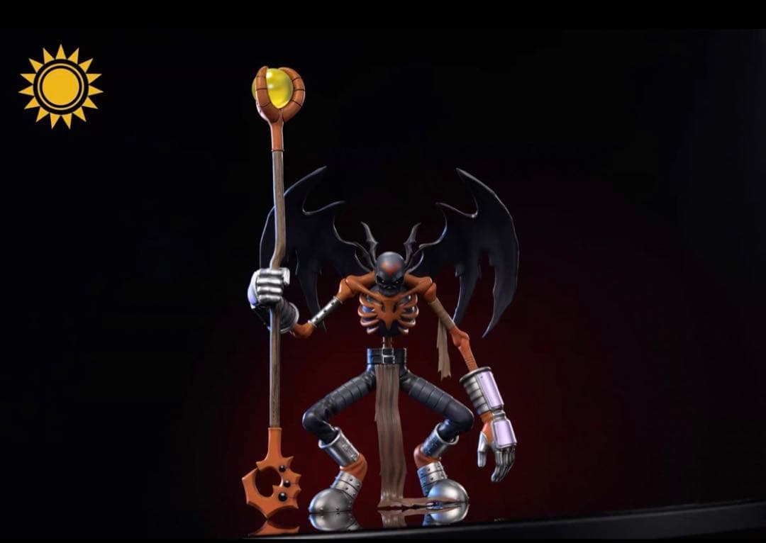 デジモン Sun-STUDIO スカルサタモン フィギュア