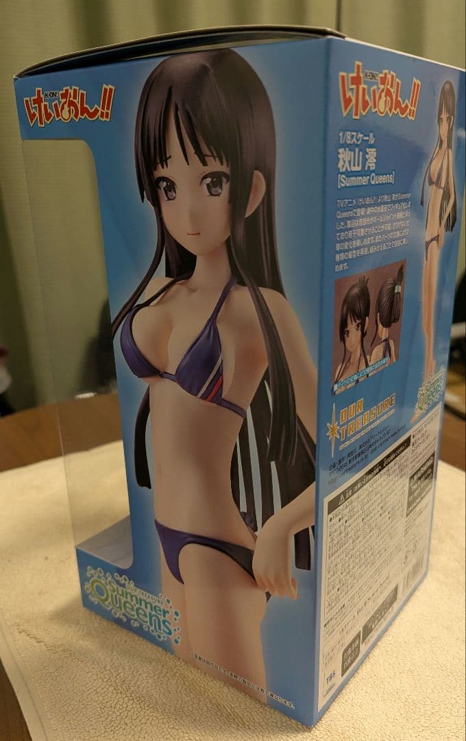 秋山 澪 Summer Queens 1/8 フィギュア