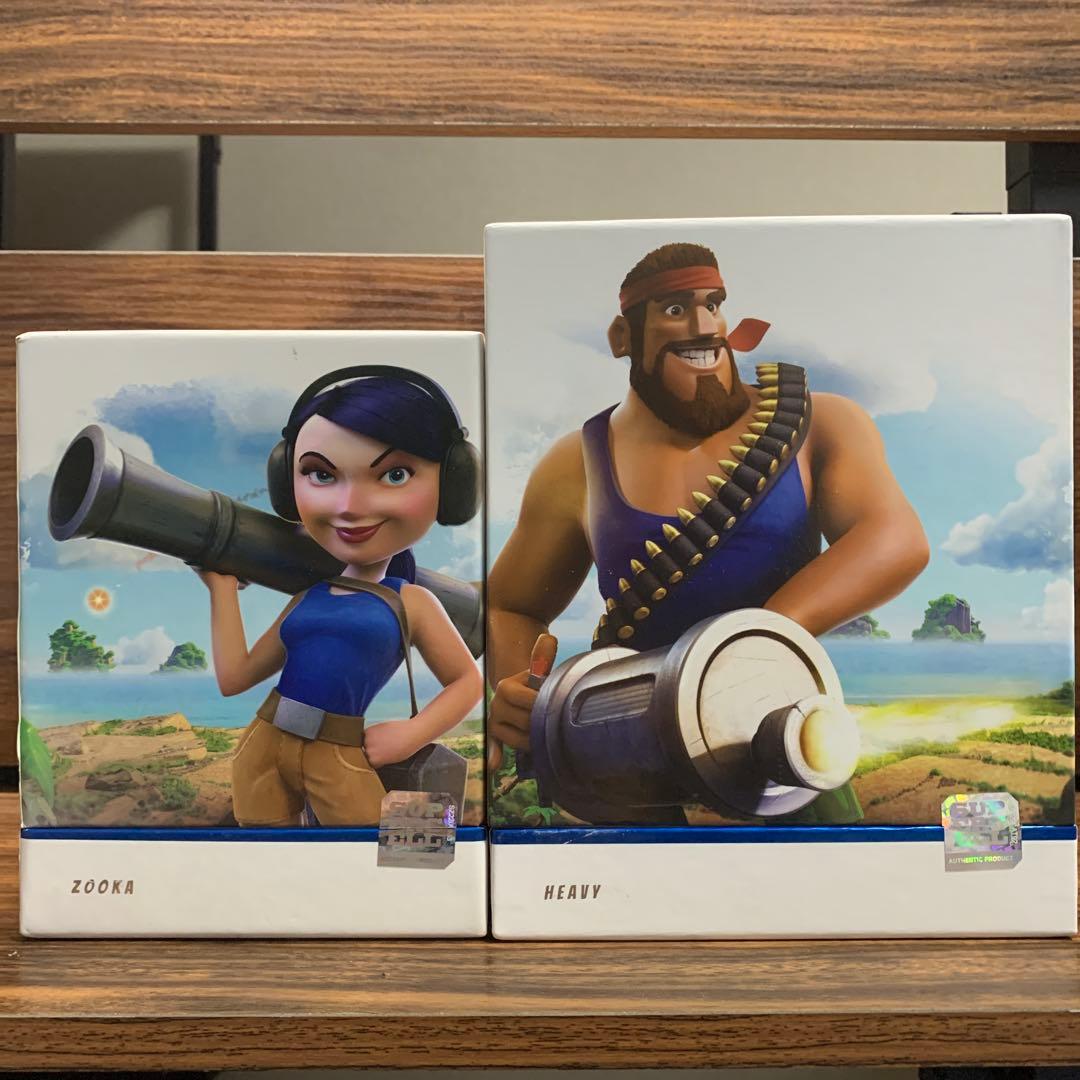 ブームビーチ　Zooka & Heavy フィギュアセット