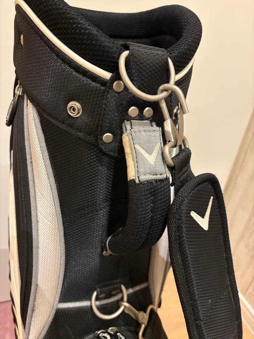 キャロウェイ キャディバッグ ブラック/ホワイト