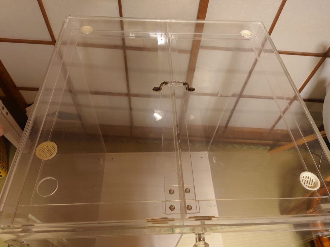 アクリルケージ 防音 保温カバー HOEI465対応 観音開き オウム用 小動物