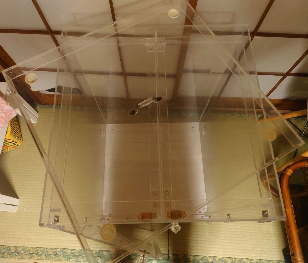 アクリルケージ 防音 保温カバー HOEI465対応 観音開き オウム用 小動物