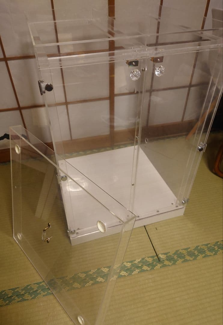 アクリルケージ 防音 保温カバー HOEI465対応 観音開き オウム用 小動物