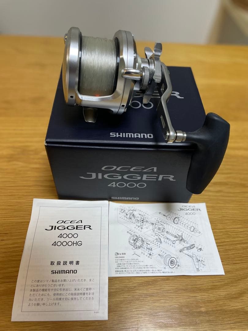 SHIMANO OCEA JIGGER 4000美品