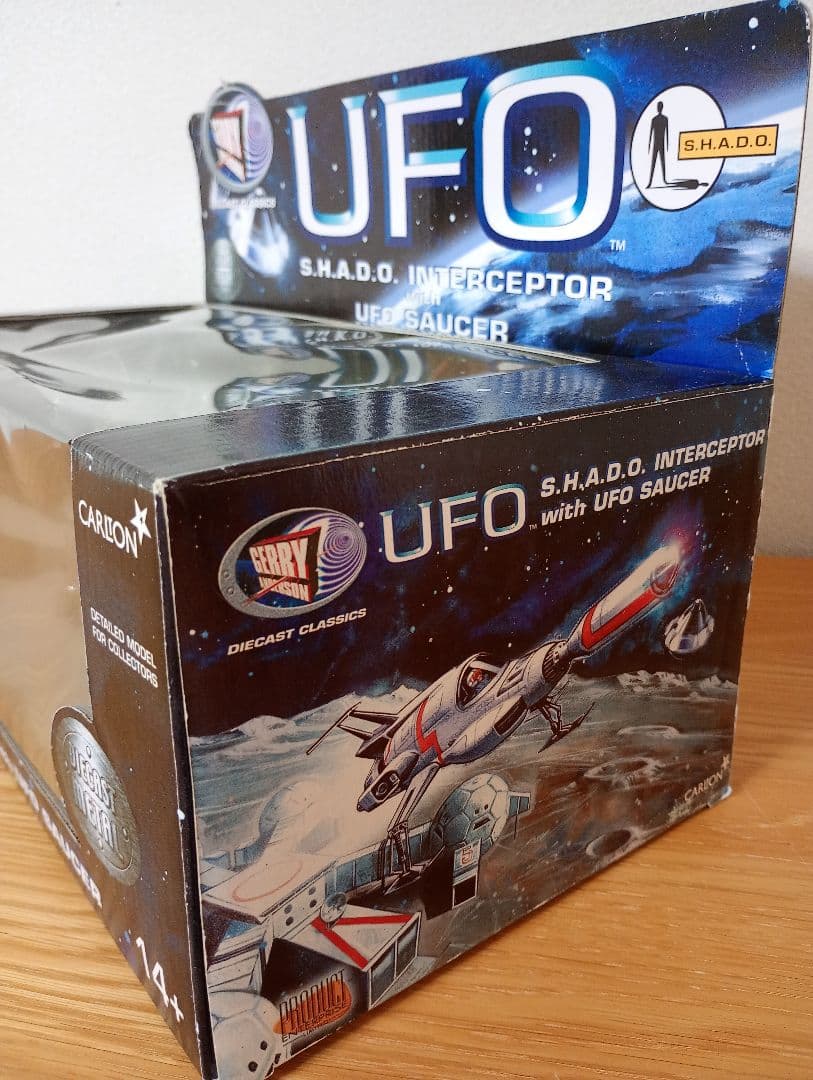 謎の円盤UFO 模型 プロダクトエンタープライズ 開封済中古