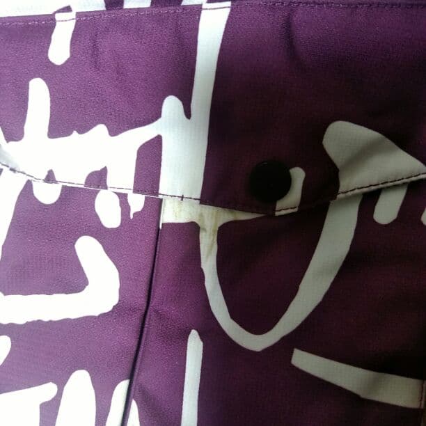 スキーウェアー紫