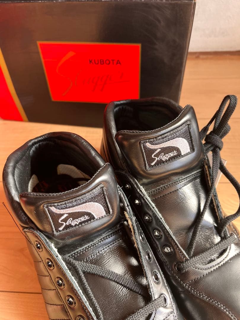 新品・本革久保田スラッガー 野球スパイク 27.5cm 金具 D-163