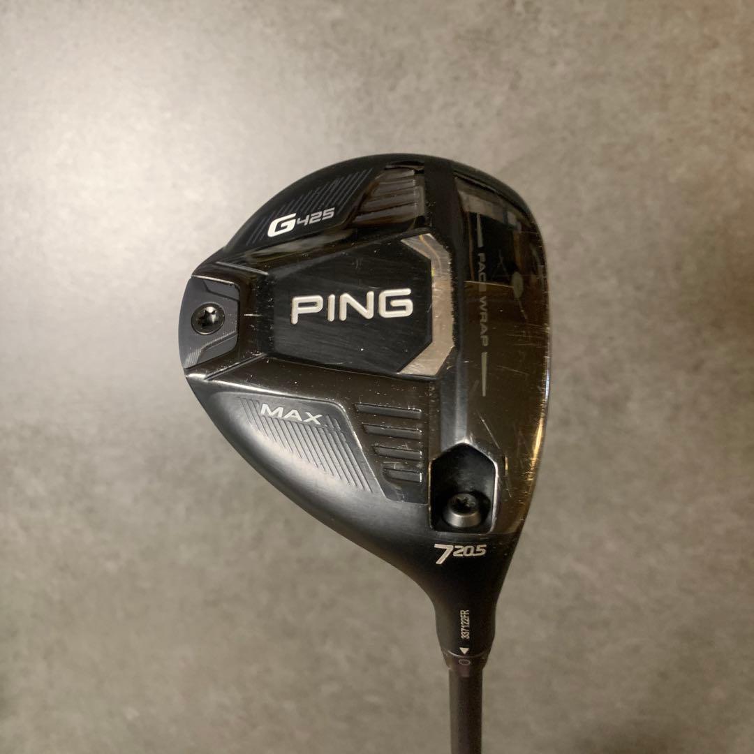 PINGG425MAXフェアウェイウッド 7番 ※ヘッドカバー、専用レンチ追き