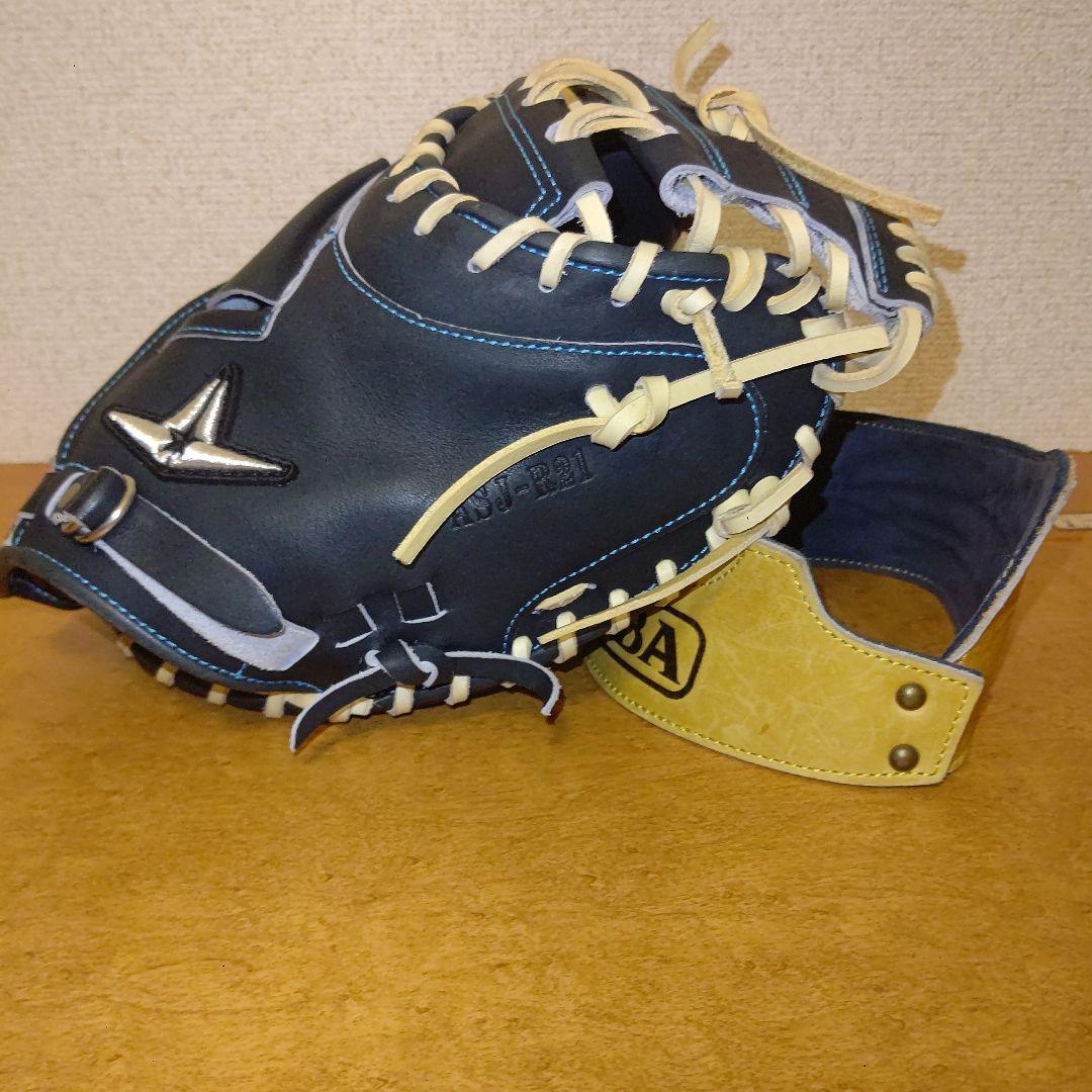 Shinnnyaa オールスター 軟式 キャッチャーミット 袋付