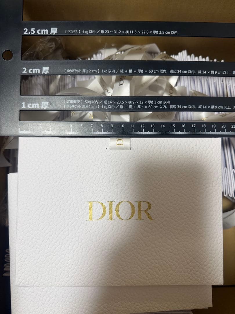 ディオール ショップバッグ 白　58枚