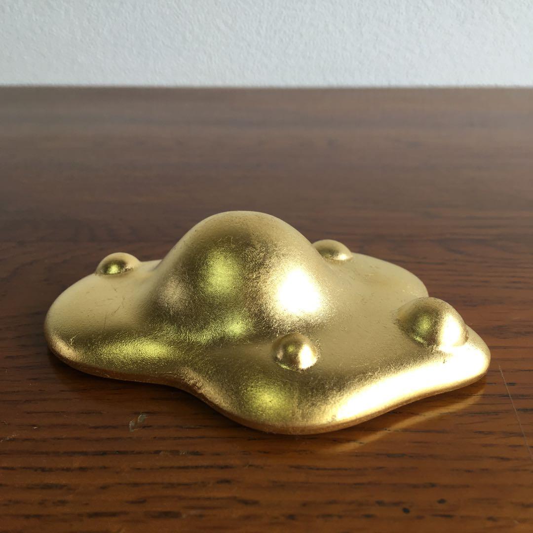 特製　24金　純金箔貼り仕上げ　はぐれメタルL　メタリックモンスターズギャラリー