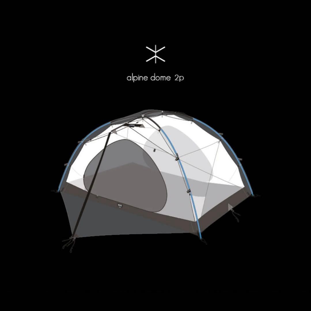 激レア　ヘリノックス　アルパインドーム　2P レクタ3.5 タープ　テント