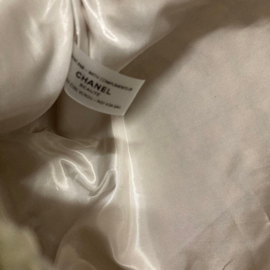 CHANEL ツイードトートバッグ　シフォン