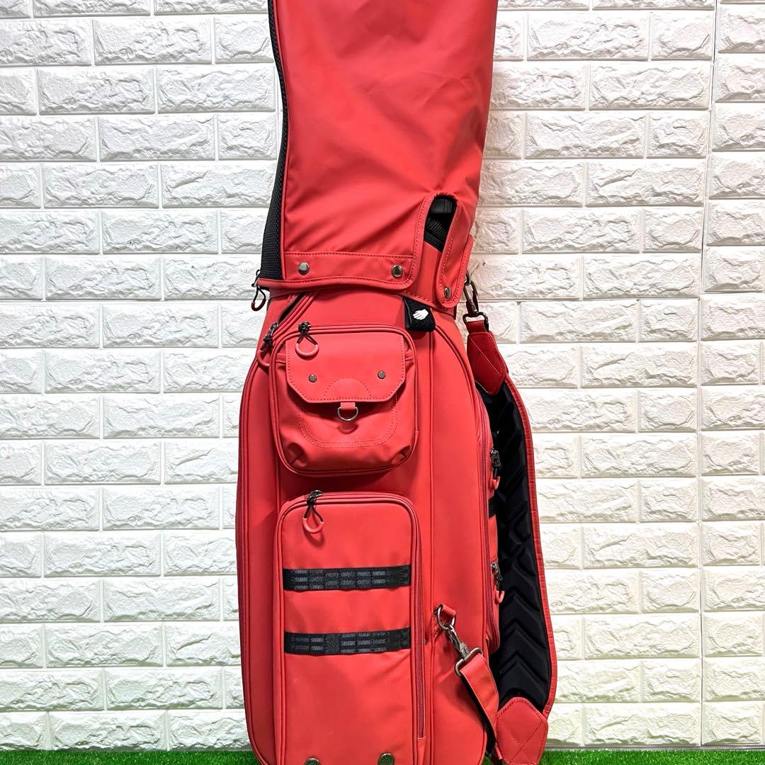 超美品　HONMA キャディーバッグ　CB12317 8.5型　多収納　目立つ