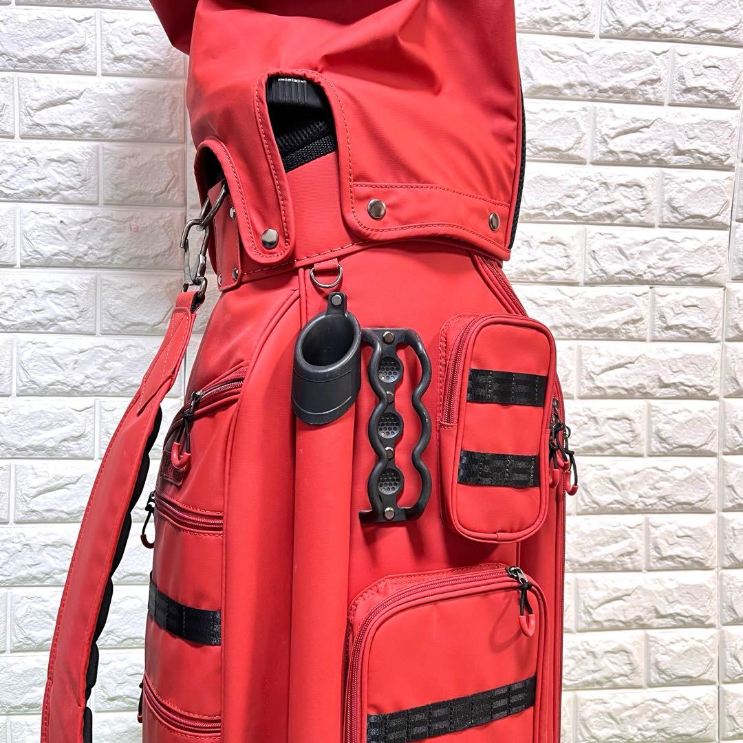 超美品　HONMA キャディーバッグ　CB12317 8.5型　多収納　目立つ