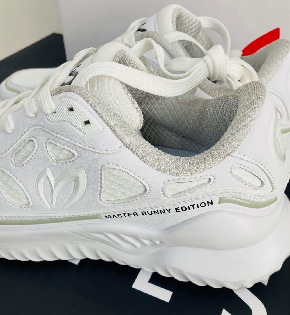 新品 パーリーゲイツ マスターバニー メッシュライクシューズ 27.0cm 白