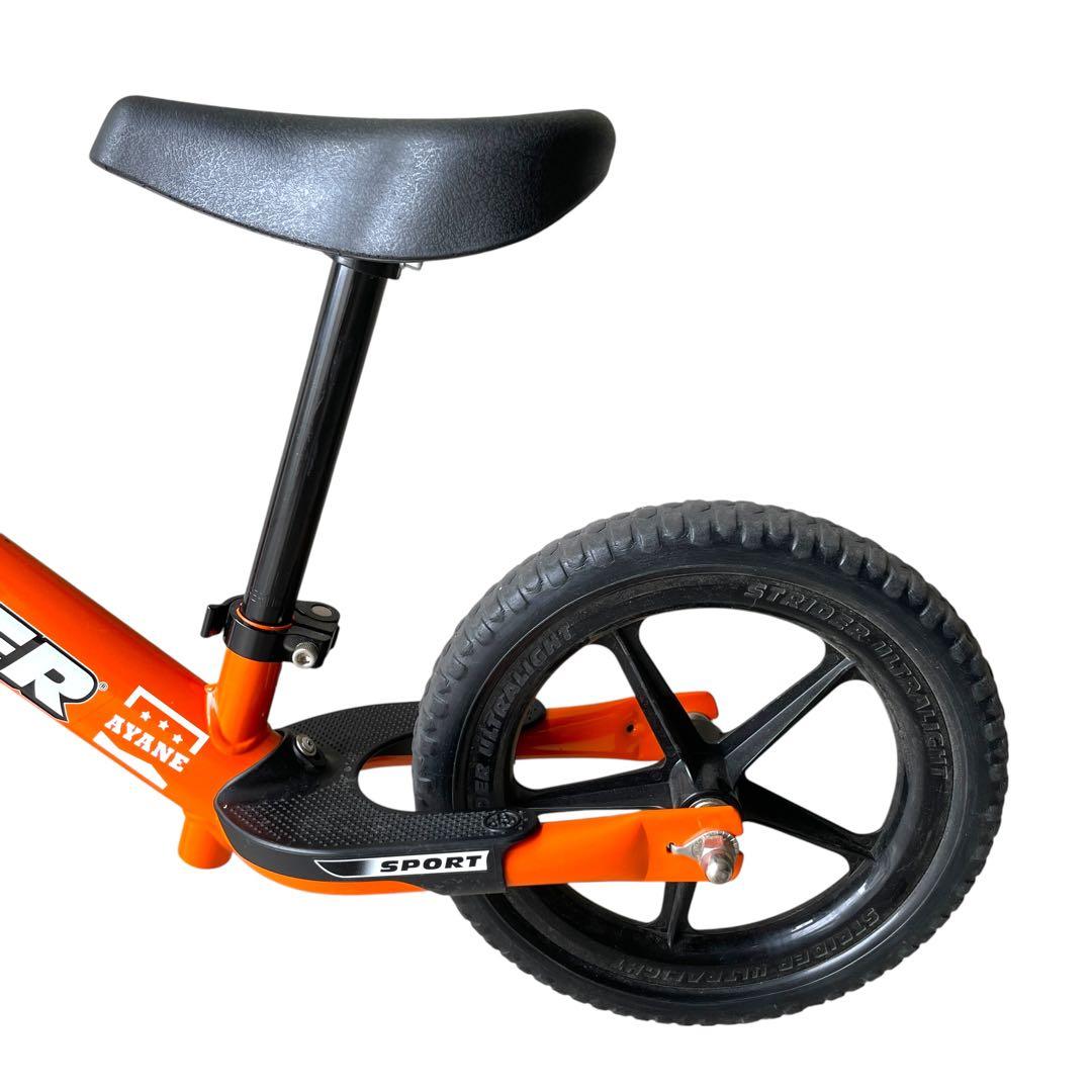 【室内保管・極美品】STRIDER ストライダー 12インチ オレンジ 補助なし