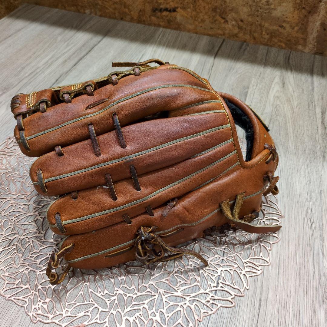 【激シブ】　レア品　Mitsuwa Tiger 外野手用グローブ 即実用可