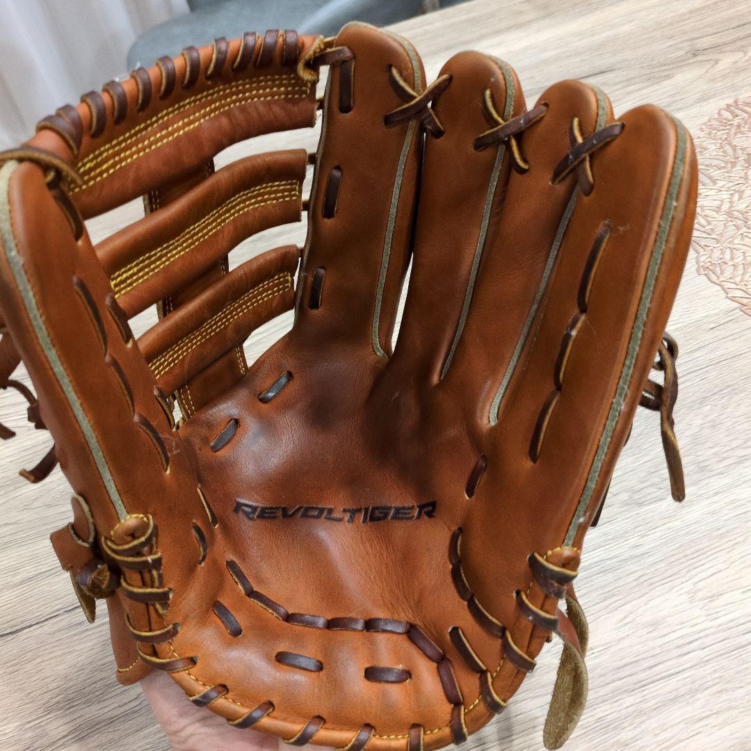 【激シブ】　レア品　Mitsuwa Tiger 外野手用グローブ 即実用可