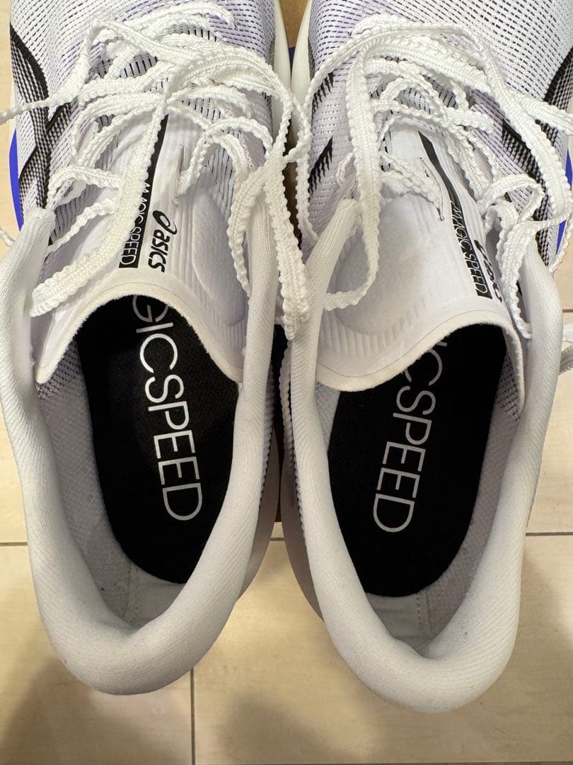 ASICS マジックスピード5 28cm white