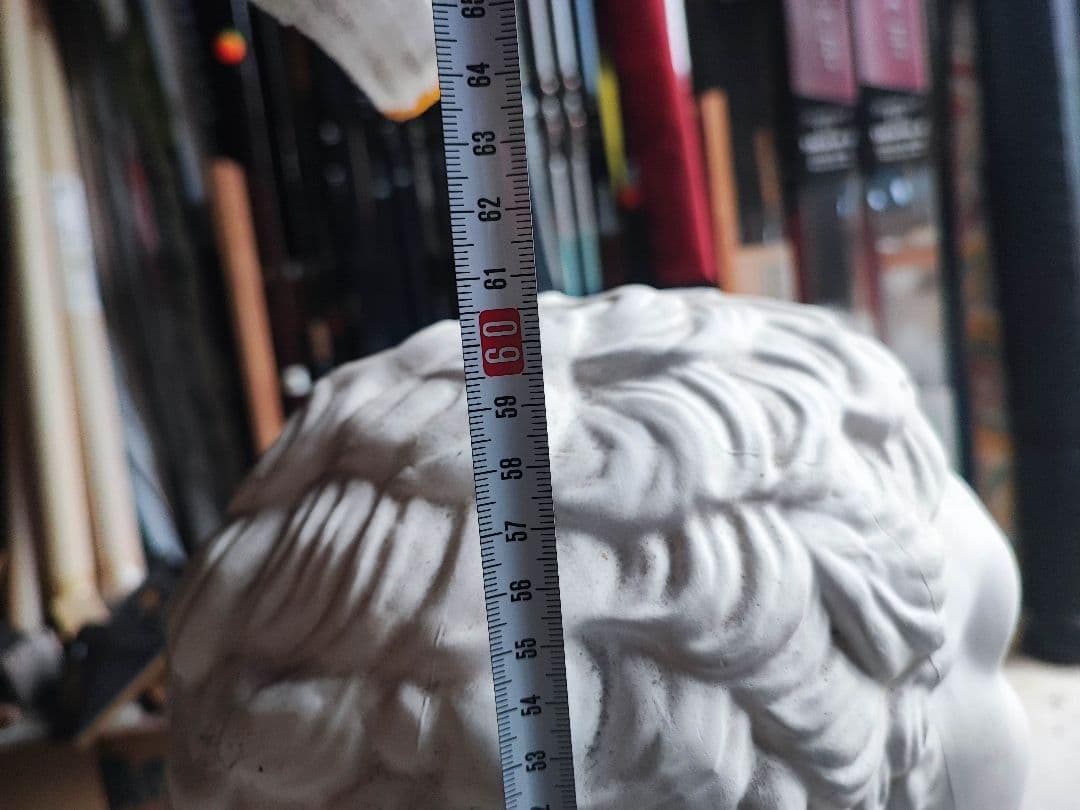 古代ギリシャ風 ホワイトバスト彫刻　石膏像