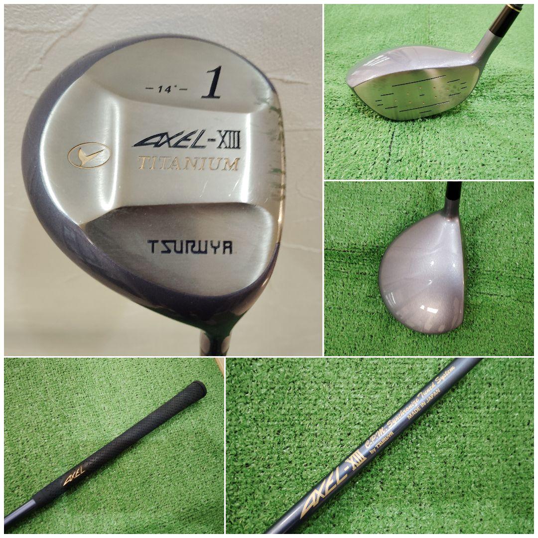 中古レディース/5本/つるやゴルフ他　レディースゴルフ初心者セット/クラブケース