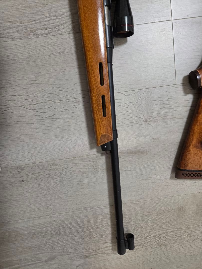 Anschutz 1403 ストック 木製 スコープ付き
