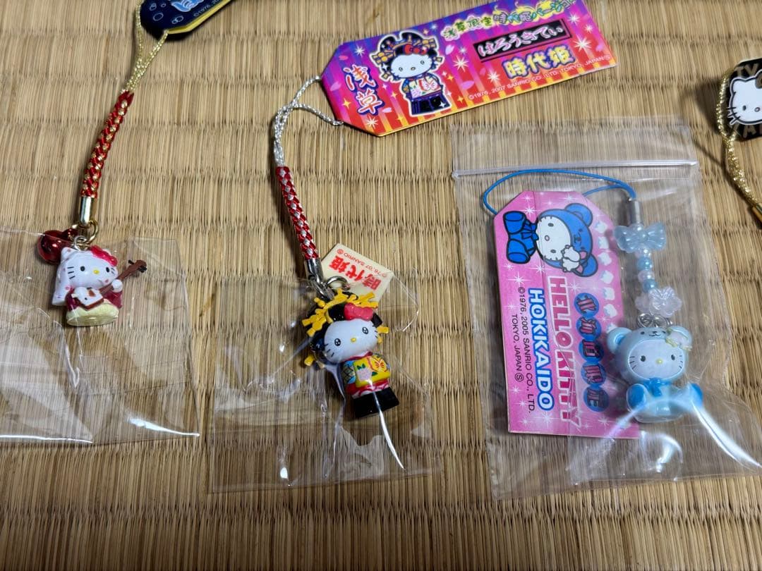 激レア　キティ 根付け　ストラップ　キーホルダー　嶽本野ばら　下妻物語　セット