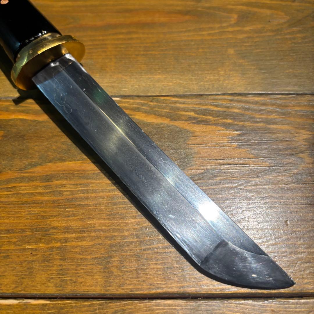 日本刀残欠クラフトナイフNo.88 国吉 黒鞘