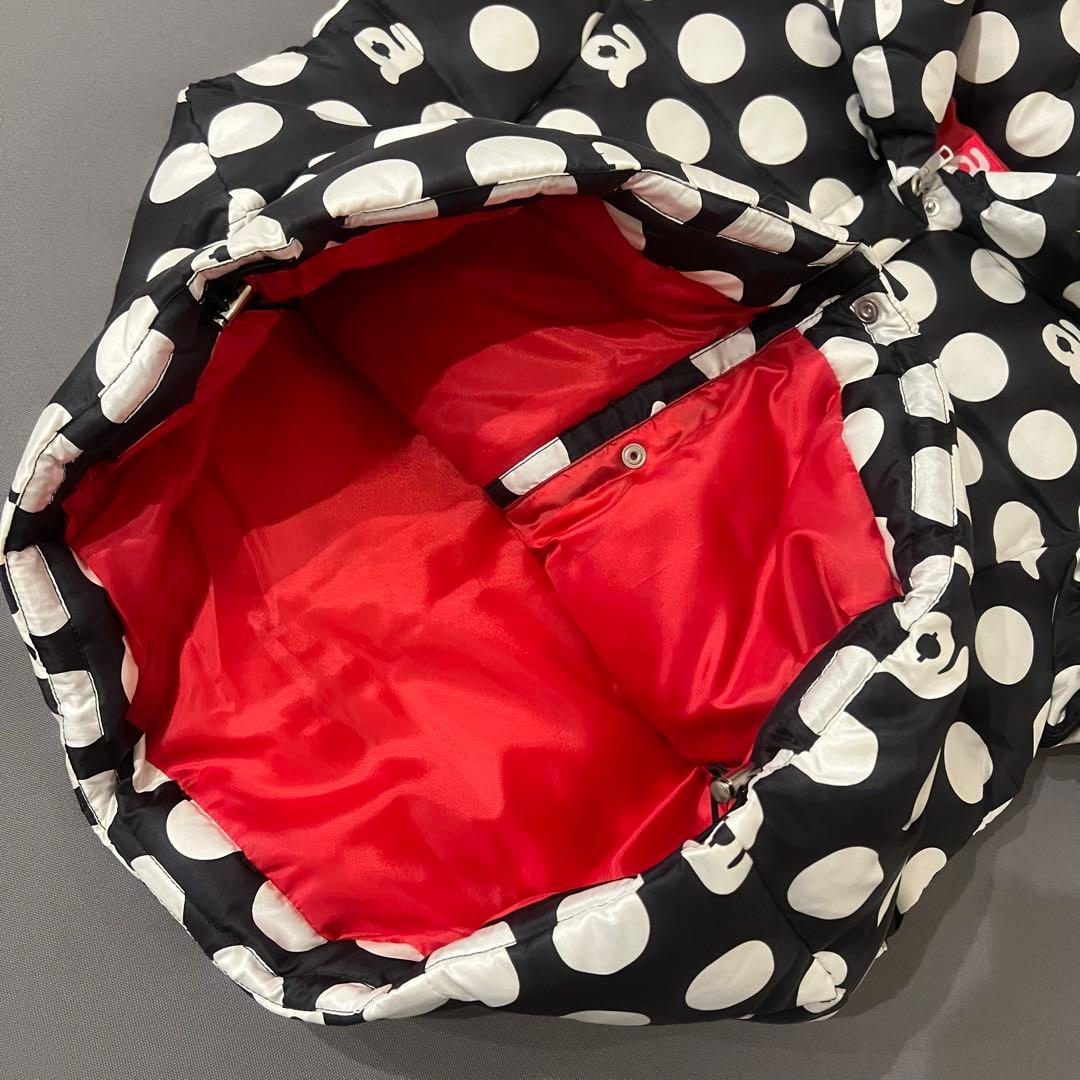 archivio アルチビオ ダウンジャケット　ドット　水玉　中綿　レディース