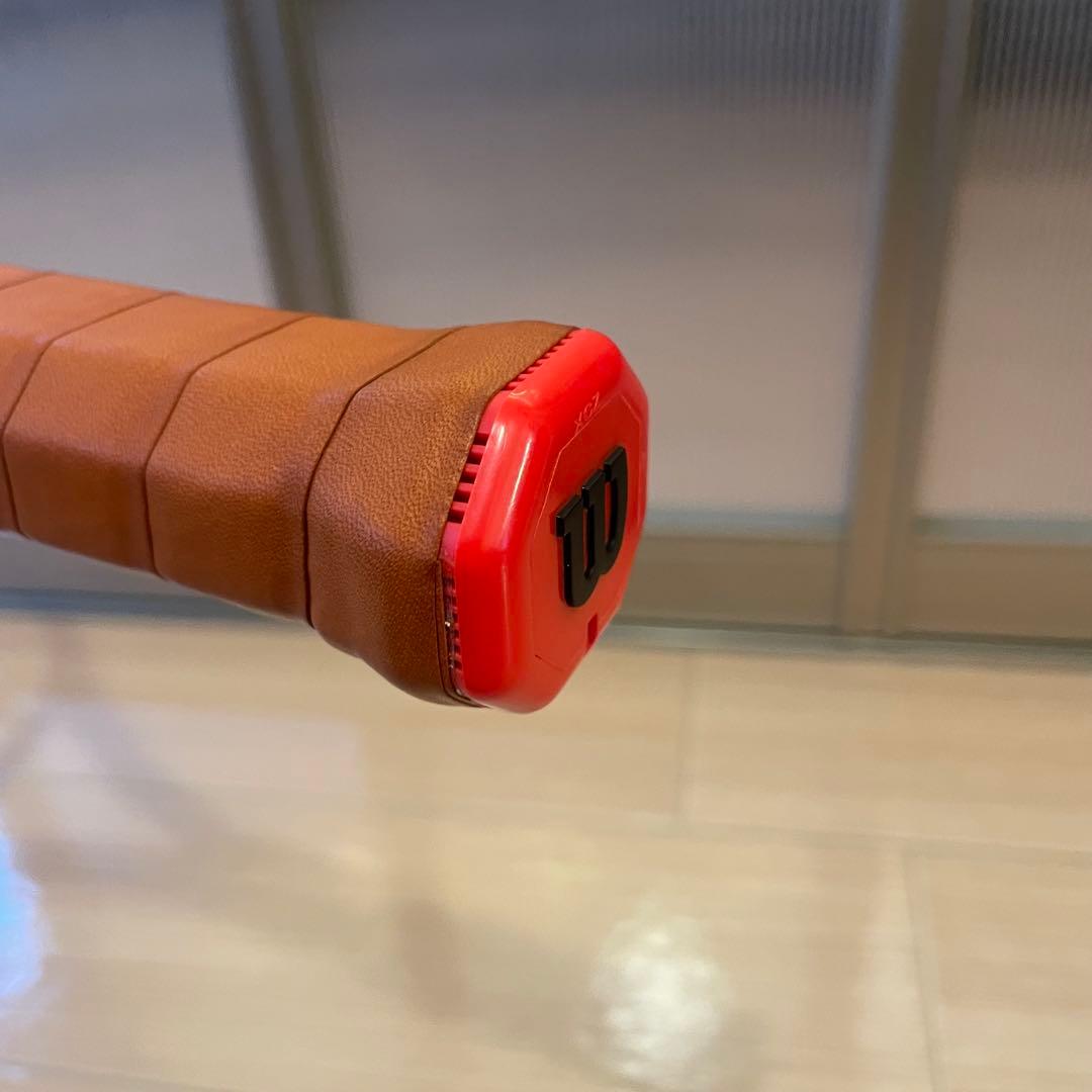 【値下げ】ウィルソン　ウルトラ100（レザーグリップカスタム）