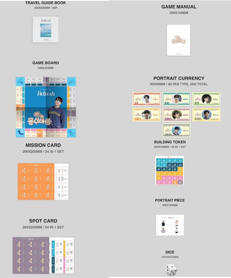 INFINITE L エル ミョンス◎フォトブック 写真集 Refresh 2種