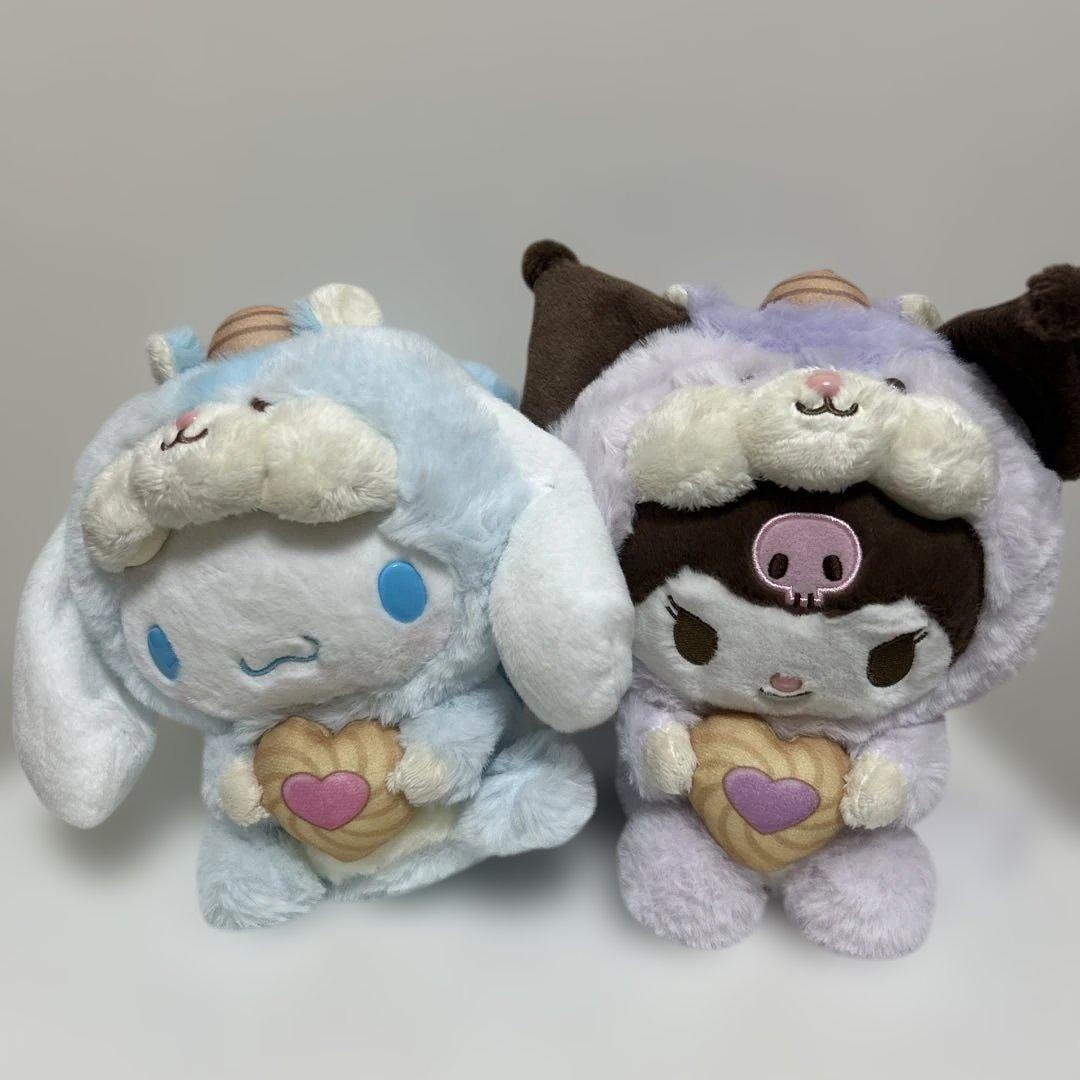 もふもふリスシリーズ　シナモロール　クロミ