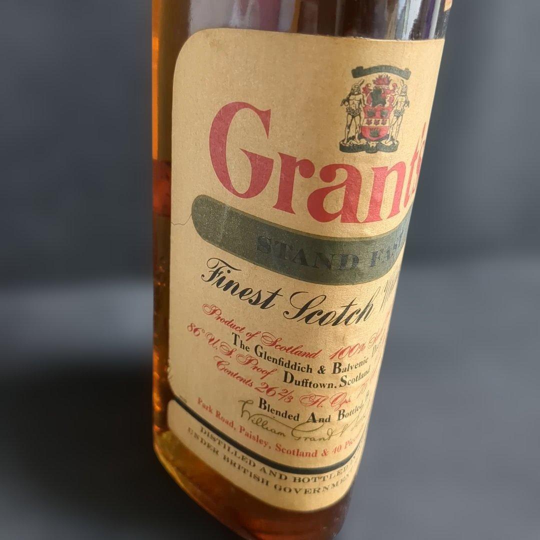 【未開封】 グランツ スタンド ファスト ウイスキー 古酒