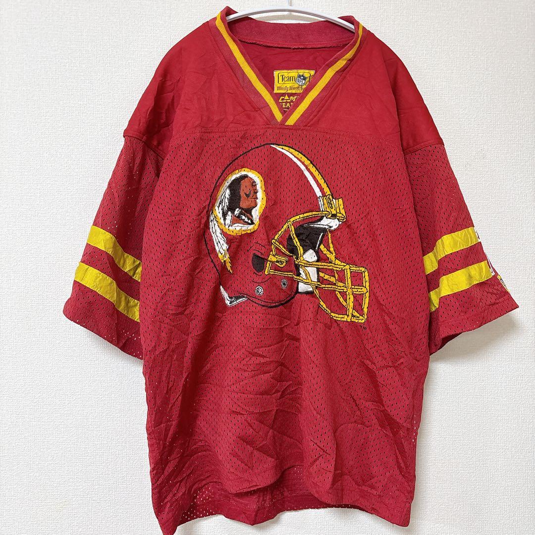 希少 90s NFL ワシントン レッドスキンズ メッシュジャージ CAMPRI