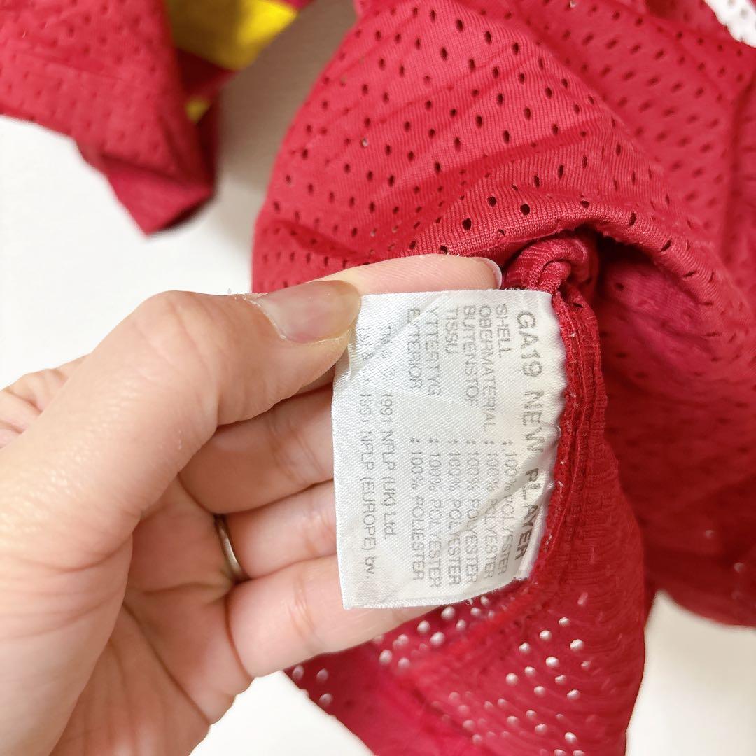 希少 90s NFL ワシントン レッドスキンズ メッシュジャージ CAMPRI