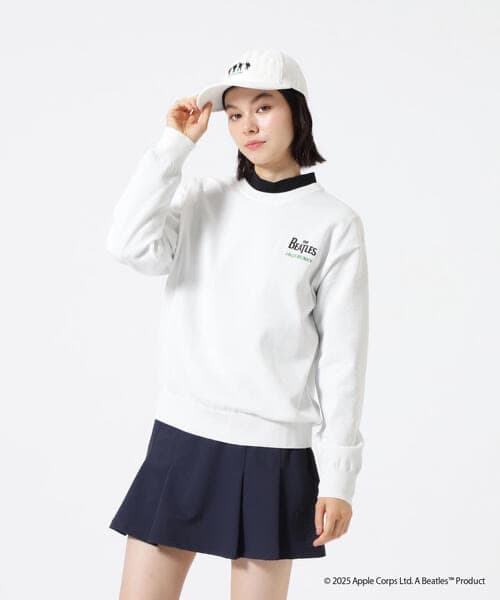 The BEATLES ×Jack Bunny!!クルーネックニットプルオーバー