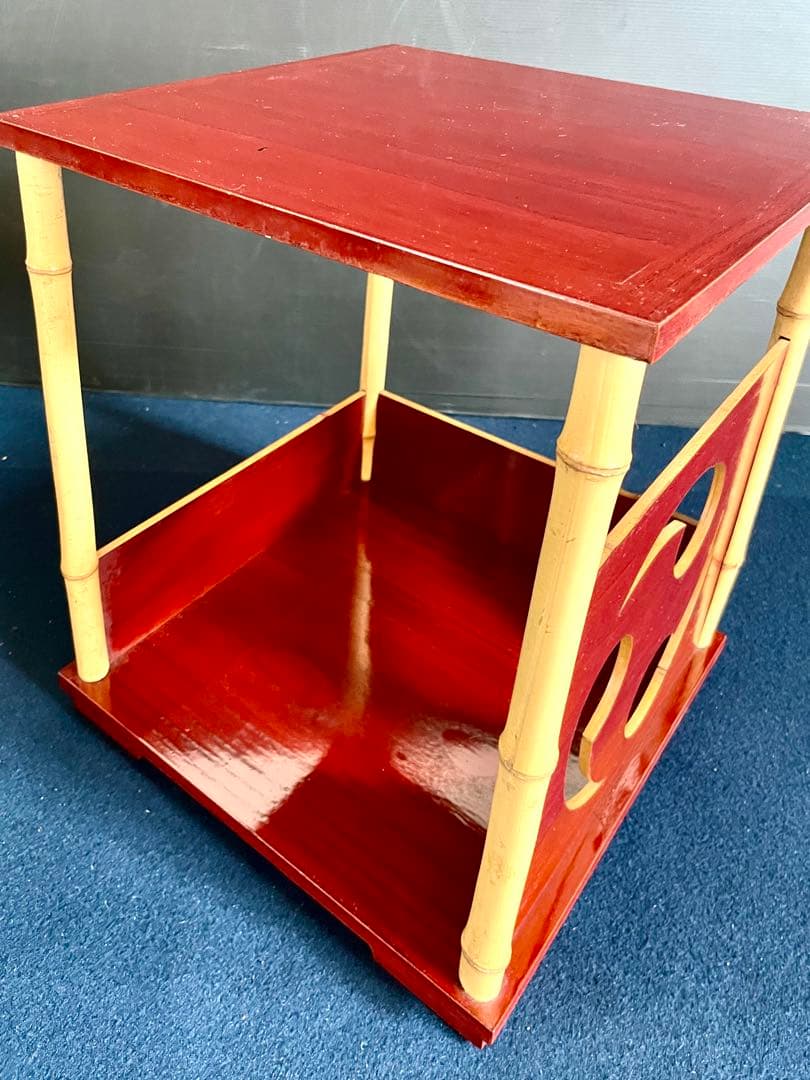 割引❣️「母」裏千家 圓能斎好写 巴棚 一斎 共箱 茶道具 （1015あ巴）