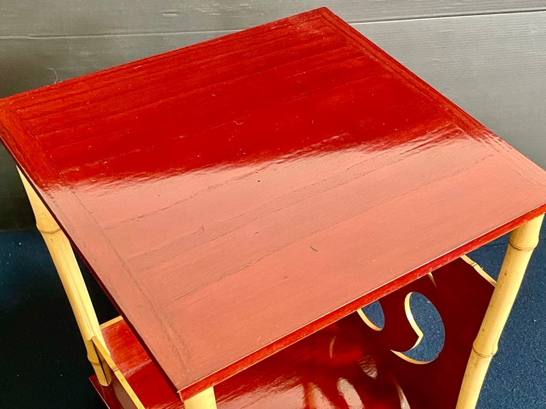 割引❣️「母」裏千家 圓能斎好写 巴棚 一斎 共箱 茶道具 （1015あ巴）