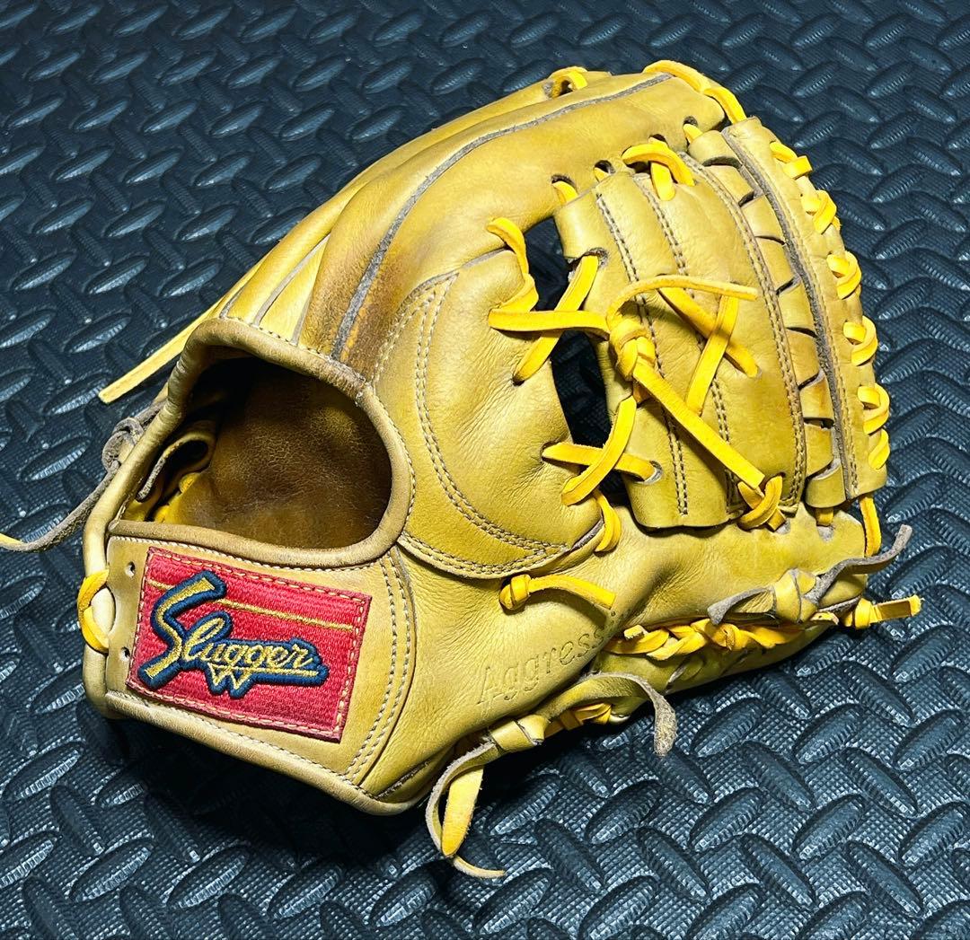 廃盤モデル 久保田 スラッガー 硬式 内野手用 グローブ KSG-8PSE