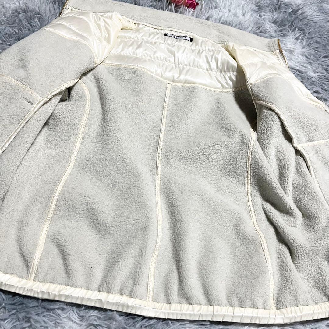 MARK&LONA 中綿フリースジャケット　ナイロン　切替　ブルゾン　38