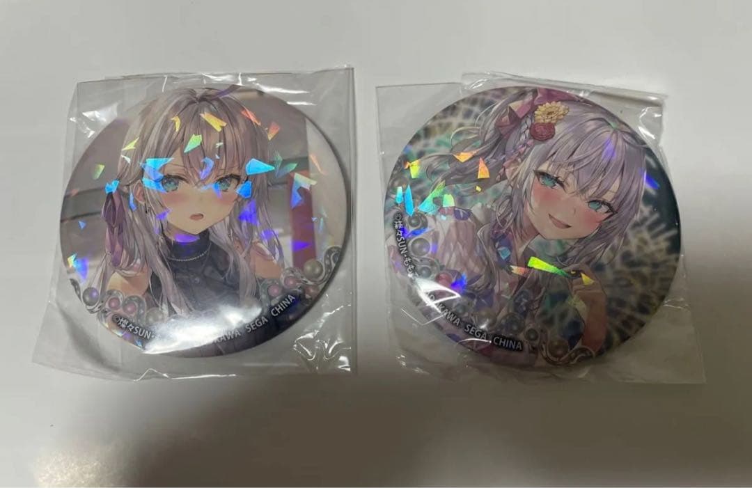 SEGA限定 時々ボソッとロシア語でデレる隣のアーリャさん ホログラム缶バッジ