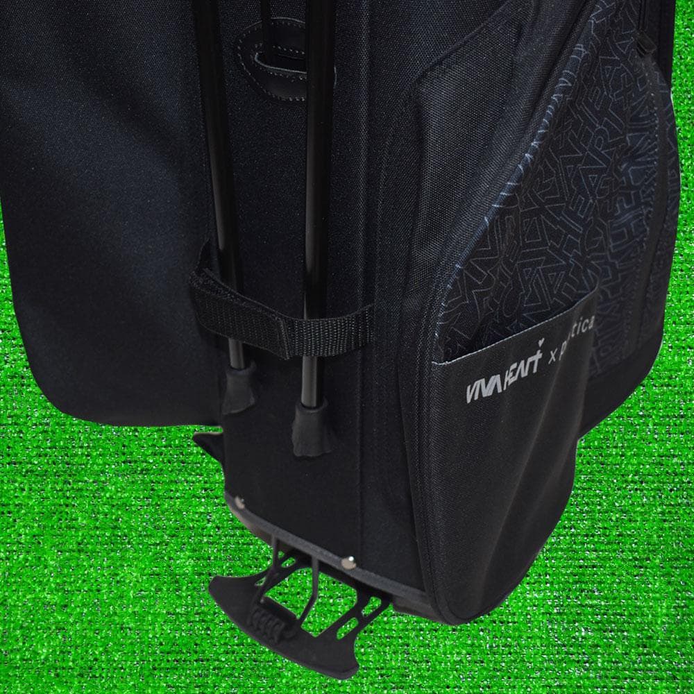 m*l様 VIVA HEART/ゴルフ キャディバッグ９型【ブラック】新品！