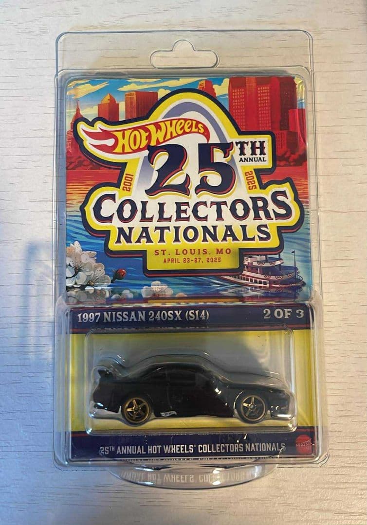 ホットウィール第25回ナショナルズコンベンション日産240sx S14。