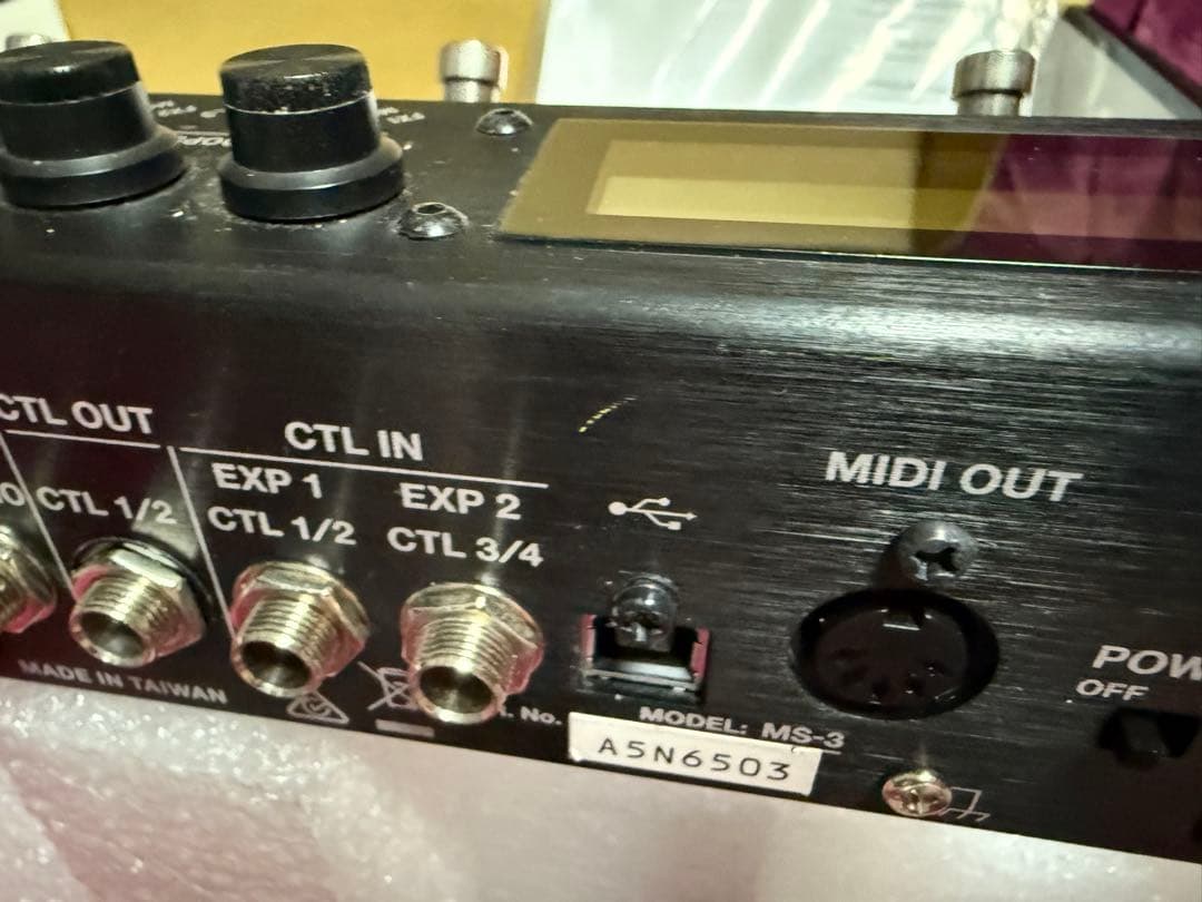 MS-3 MULTI EFFECTS SWITLHER 美品中古