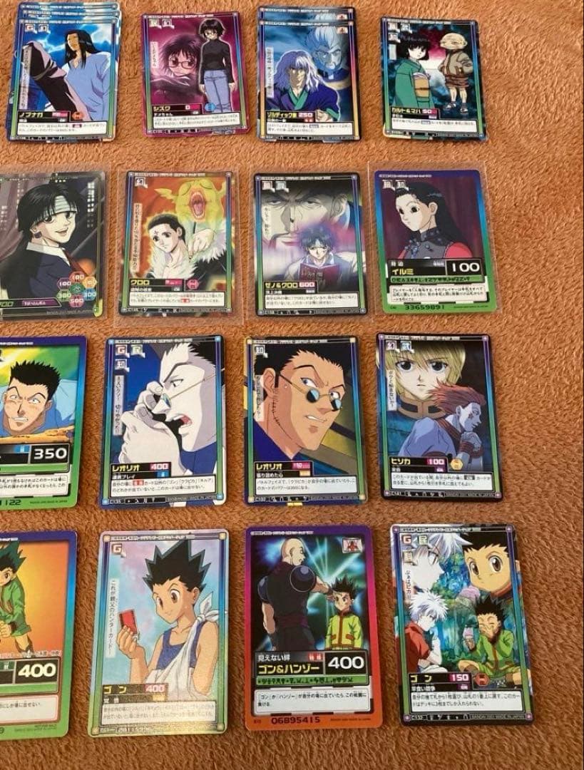 旧アニメ　HUNTER×HUNTERグッズまとめ売り　トレカ　フィギュア　CD
