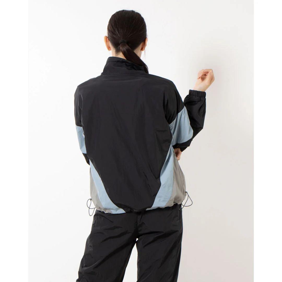 NERGY JAPAN ウィンドブレーカー 裏トリコット 上下セット ヨガウェア